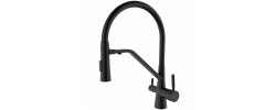 Смеситель д/кухни MIXXUS PREMIUM MAGNET 021 BLACK REFL.BLACK Ø35 (8 шт/ящ)