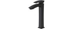 Смеситель для раковины G1007-16 черный высокий Gappo