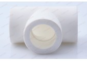 Тройник 20 белый Pro Aqua