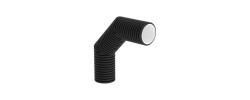 Отвод  КОРСИС DN/OD  200*  90*      SN 8 гоф           