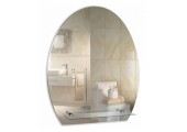 Зеркало овальное Уют 500х575 Silver Mirrors