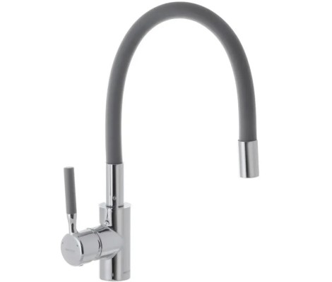 Смеситель для кухни RIO 011 Reflector серый Mixxus Premium