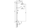 Душевая система G2469 хром Gappo