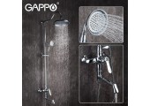Душевая система G2469 хром Gappo