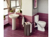 Унитаз-компакт Лира Люкс белый Rosa