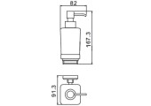 Дозатор настенный G3827 Gappo
