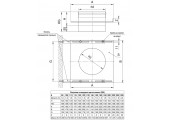 Площадка монтажная одностенная 430/0,8 мм Ø120 f5504 Ferrum
