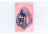Шланг, лейка, кронштейн черный Shower Set-02B Zerix