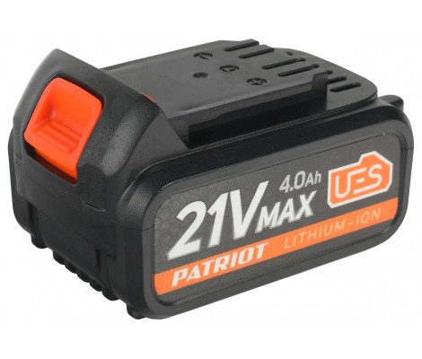 Батарея аккумуляторная PATRIOT PB BR 21V(Max) Li-ion PATRIOT UES, 4,0Ah Pro
