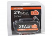 Батарея аккумуляторная PATRIOT PB BR 21V(Max) Li-ion PATRIOT UES, 4,0Ah Pro