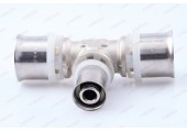 Тройник пресс 26*16*26 VTm.231.N.261626 Valtec