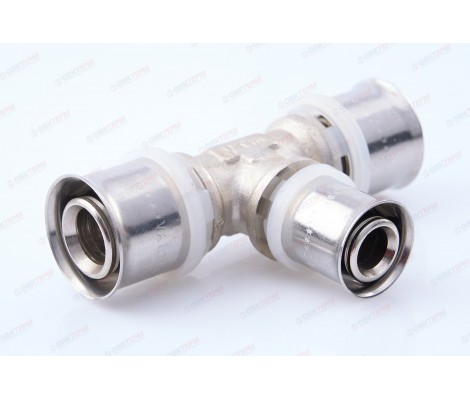 Тройник пресс 26*20*26 VTm.231.N.262026 Valtec