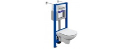 Инсталляция с унитазом City Co Dpl Eo Slim+Link Pro+Estetica Cersanit