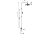 Душевая система G2490 хром Gappo