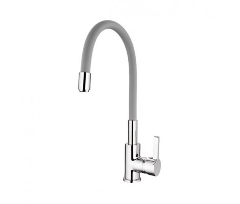Смеситель д/кухни REFLECTOR ZERIX FADE-011 GRAY (LR4898-9) (серый)    (10 шт/ящ)