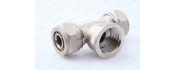 Тройник обжимной 20*3/4
