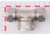 Тройник обжимной 20*3/4
