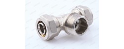 Тройник обжимной 20*3/4