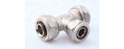 Тройник обжимной 26*20*26 VTm.331.N.262026 Valtec