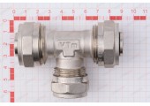 Тройник обжимной 26*20*26 VTm.331.N.262026 Valtec