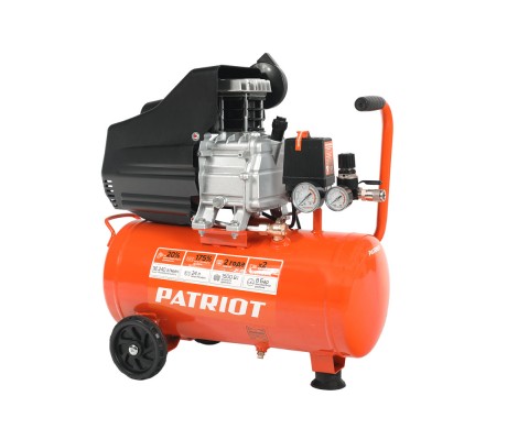 Компрессор Patriot поршневой масляный EURO 24-240, 240 л/мин, 8 бар, 1500 Вт