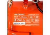 Компрессор Patriot поршневой масляный EURO 24-240, 240 л/мин, 8 бар, 1500 Вт