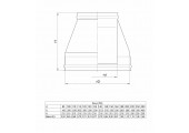 Конус 430/0,5 + нержавеющая сталь Ø150х210 f2608 Ferrum