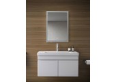 Зеркало-шкаф 530х750 прямоугольное с подсветкой Киото 50 (сенсорный выключатель) Silver Mirrors