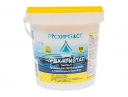Аква - Кристал  0,9 кг быстрый (гранулы) (дезинфекция) быстрорастворимый стаб. хлор, обработка воды