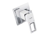 Смеситель для душа G7217-8 белый встроенный, гигиенический Gappo