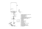 Водонагреватель BLU 1 ECO ABS PW 50 V Slim Ariston