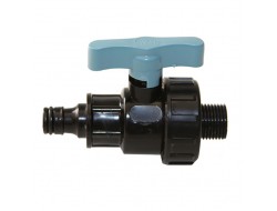 Кран БРС 1/2" наружная резьба Итал