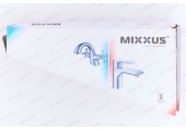 Смеситель для ванны Oregon 006 длинный белый Euro Ø35 Mixxus