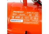 Компрессор Patriot поршневой масляный EURO 24-240K, 240 л/мин, 8 бар, 1500 Вт