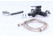 Смеситель для ванны Missouri 009 короткий, черный Euro Ø35 Mixxus