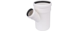 Тройник канализационный 110/50/45° ПП Sinikon Comfort 