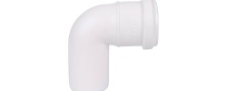 Отвод канализационный 50*/87° ПП Sinikon Comfort 
