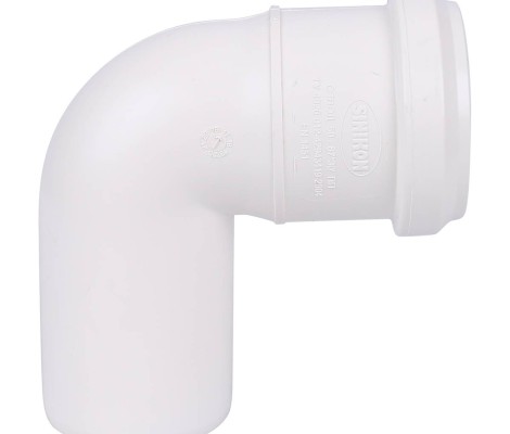 Отвод канализационный 50*/87° ПП Sinikon Comfort 