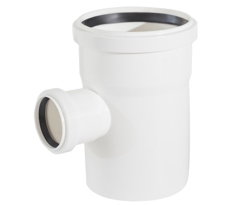 Тройник канализационный 110/50/87° ПП Sinikon Comfort 