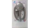 MIXXUS  SHOWER SET-07 (шланг, лейка, кронштейн) из нерж.стали