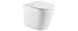 Унитаз приставной (БЕЗ БАЧКА) MIXXUS PREMIUM BEVEL-0701-T1, сист. смыва TORNADO (580х365х430) 
