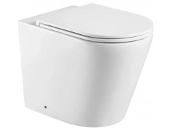 Унитаз приставной (БЕЗ БАЧКА) MIXXUS PREMIUM BEVEL-0701-T1, сист. смыва TORNADO (580х365х430) 