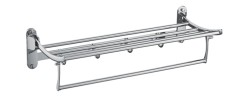 Полка откидная с крючками LR809 60 см Zerix