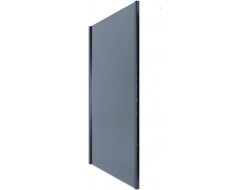 Боковая стенка SG74B90 тонированное стекло 6мм, профиль черный 800*2000 Alex Baitler