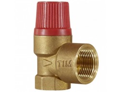 Предохранительный клапан 1/2" 3 bar внутренняя-внутренняя резьба BL22FF-K-3 TIM