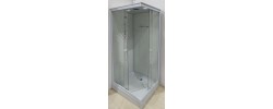 Душевая кабина ALIOTTI ALT-1080W L/R 100*80*215 (стекло 4мм, низкий поддон) 3 места
