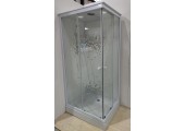 Душевая кабина ALIOTTI ALT-1080W L/R 100*80*215 (стекло 4мм, низкий поддон) 3 места