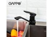 Смеситель для кухни G4517-6 черный Gappo