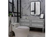 Зеркало прямоугольное Мальта - лофт 600х800 без подсветки Silver Mirrors