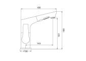 Смеситель для раковины G1299 хром Gappo